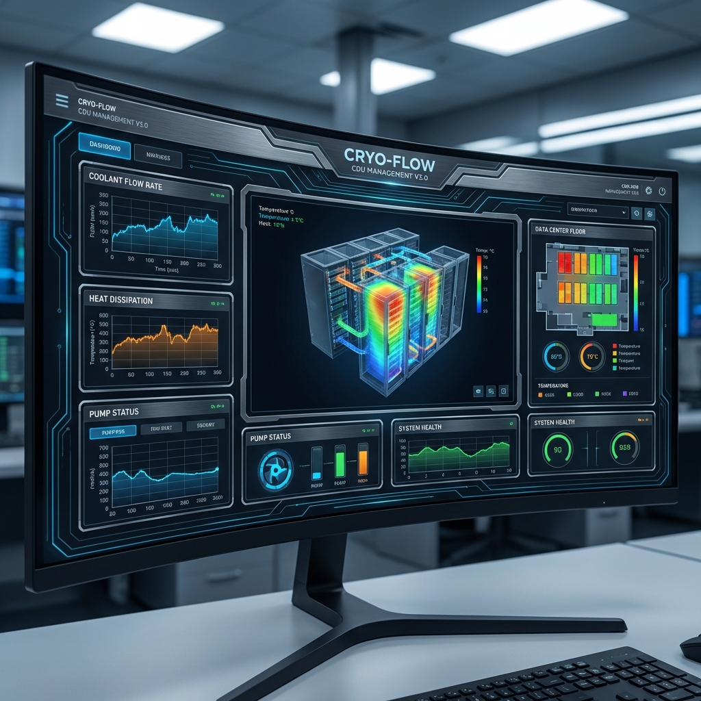 AI 機櫃 CDU 散熱監管系統