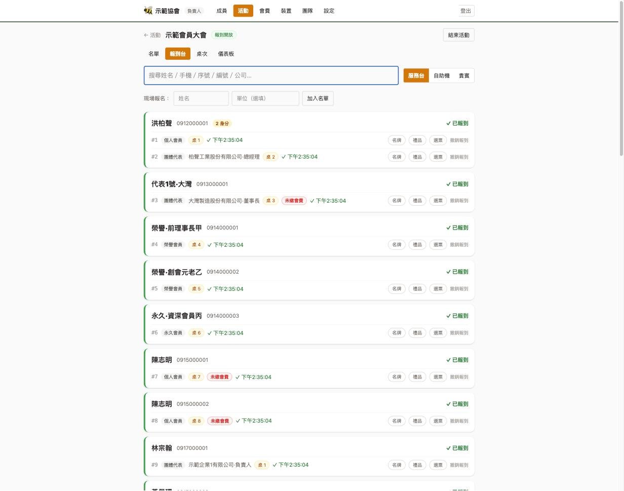 HiMitsu 公協會秘書處系統
