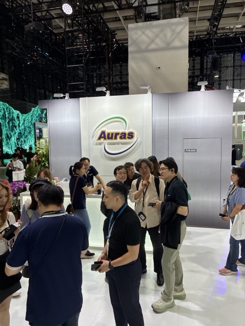 COMPUTEX 展場・雙鴻 Auras 展位